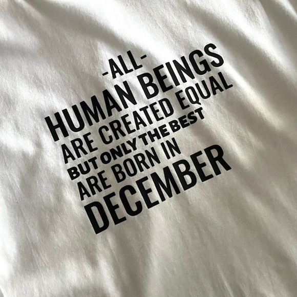 December birthday shirt. - Picture 4 of 5